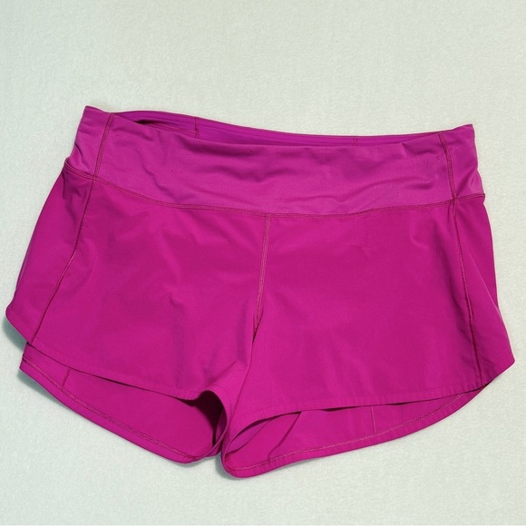 lululemon athletica Pants - Lululemon Speed Up Shorts Sonic Pink Size 12 Tall
